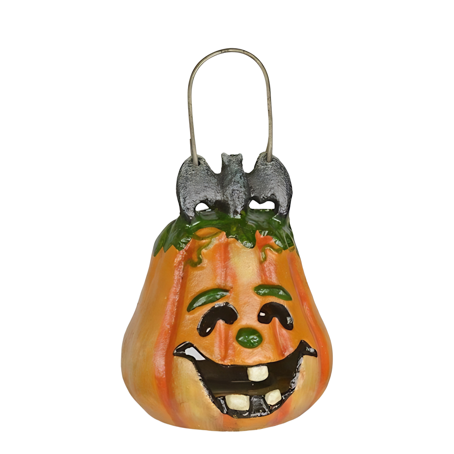 Gietijzeren Pompoen Theelichthouder Halloween