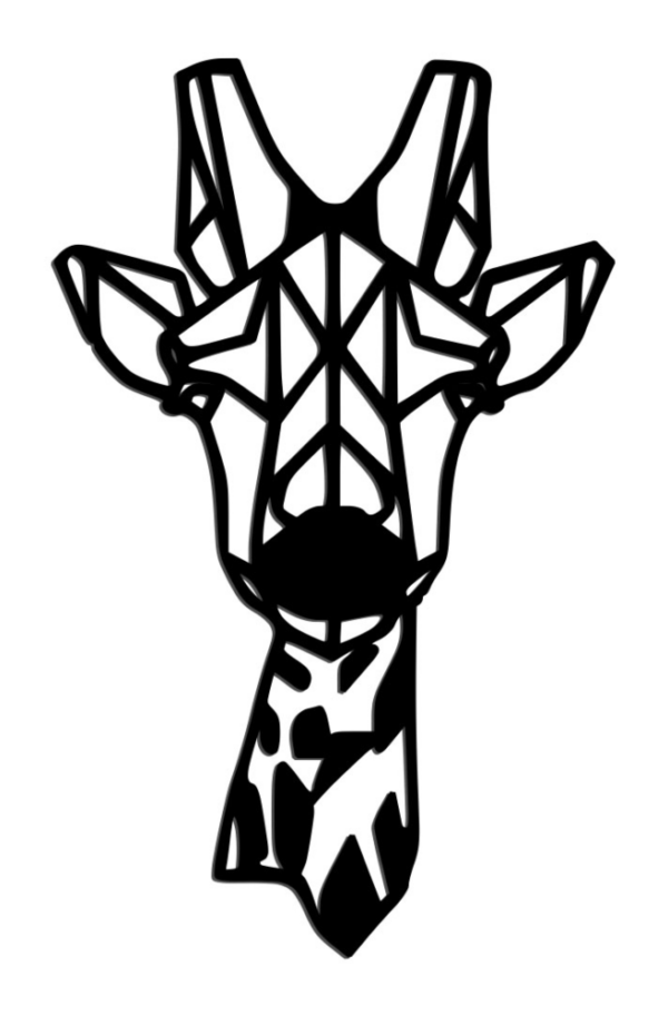 Geometrische Giraffe